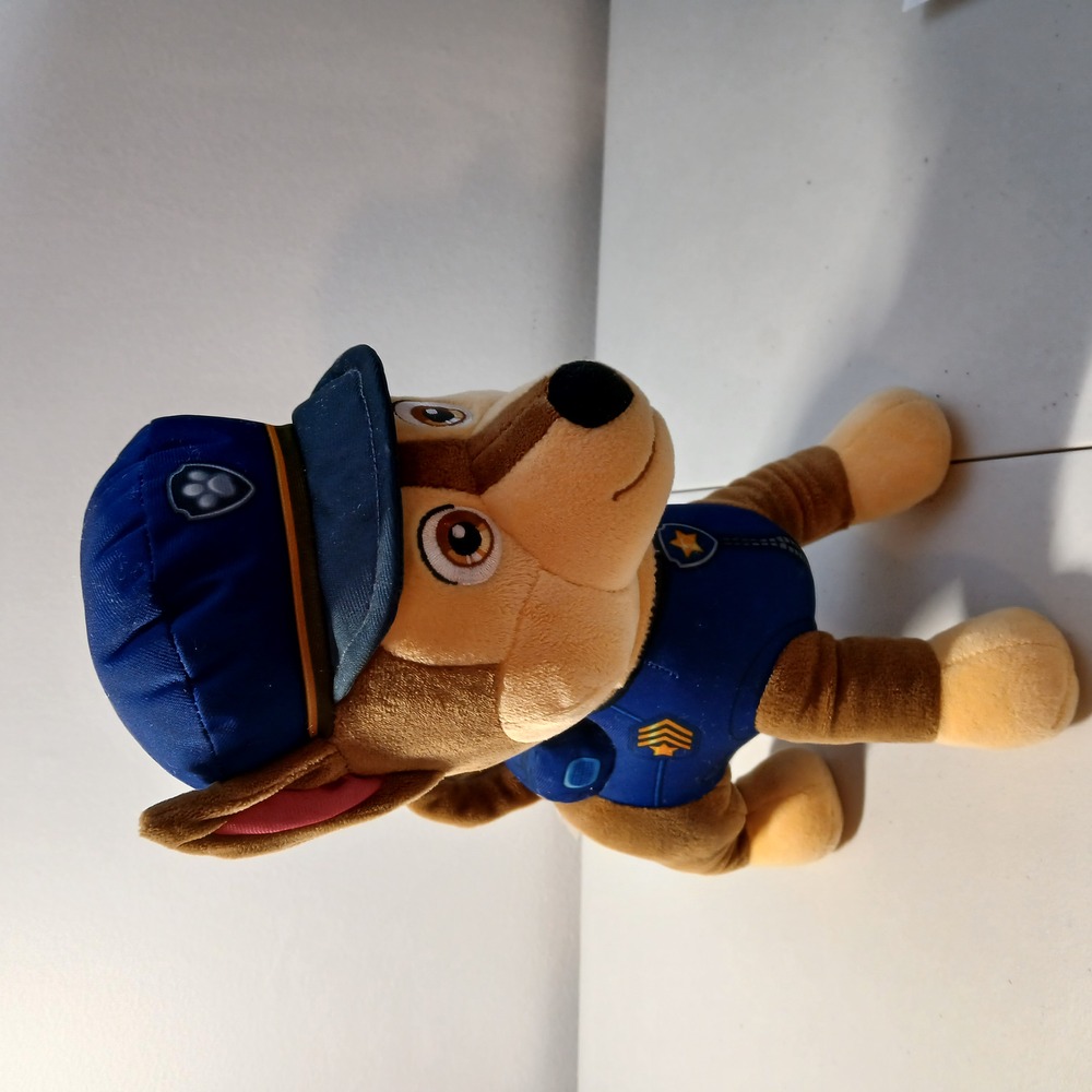 Nickelodeon Paw Patrol Chase Sitting Stuffed Plush Animal Toy Dog Police 12"